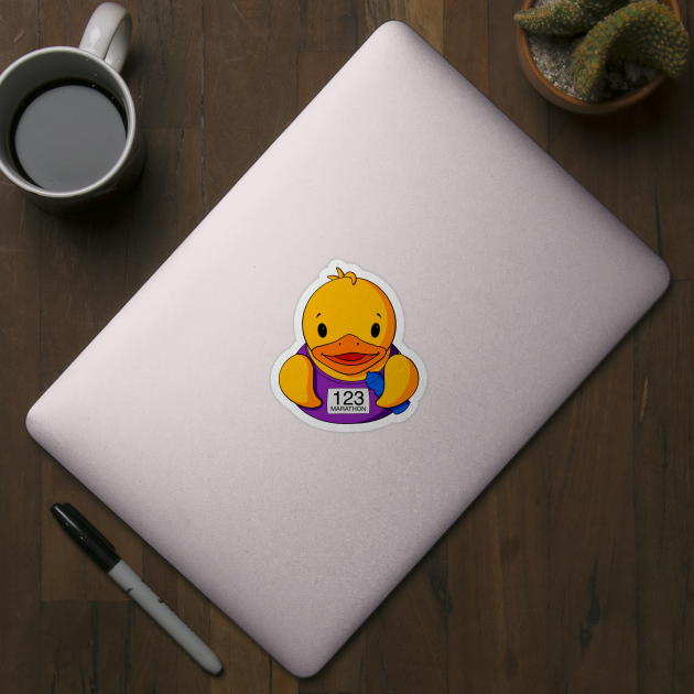 Marathon Rubber Duck by Alisha Ober Designs